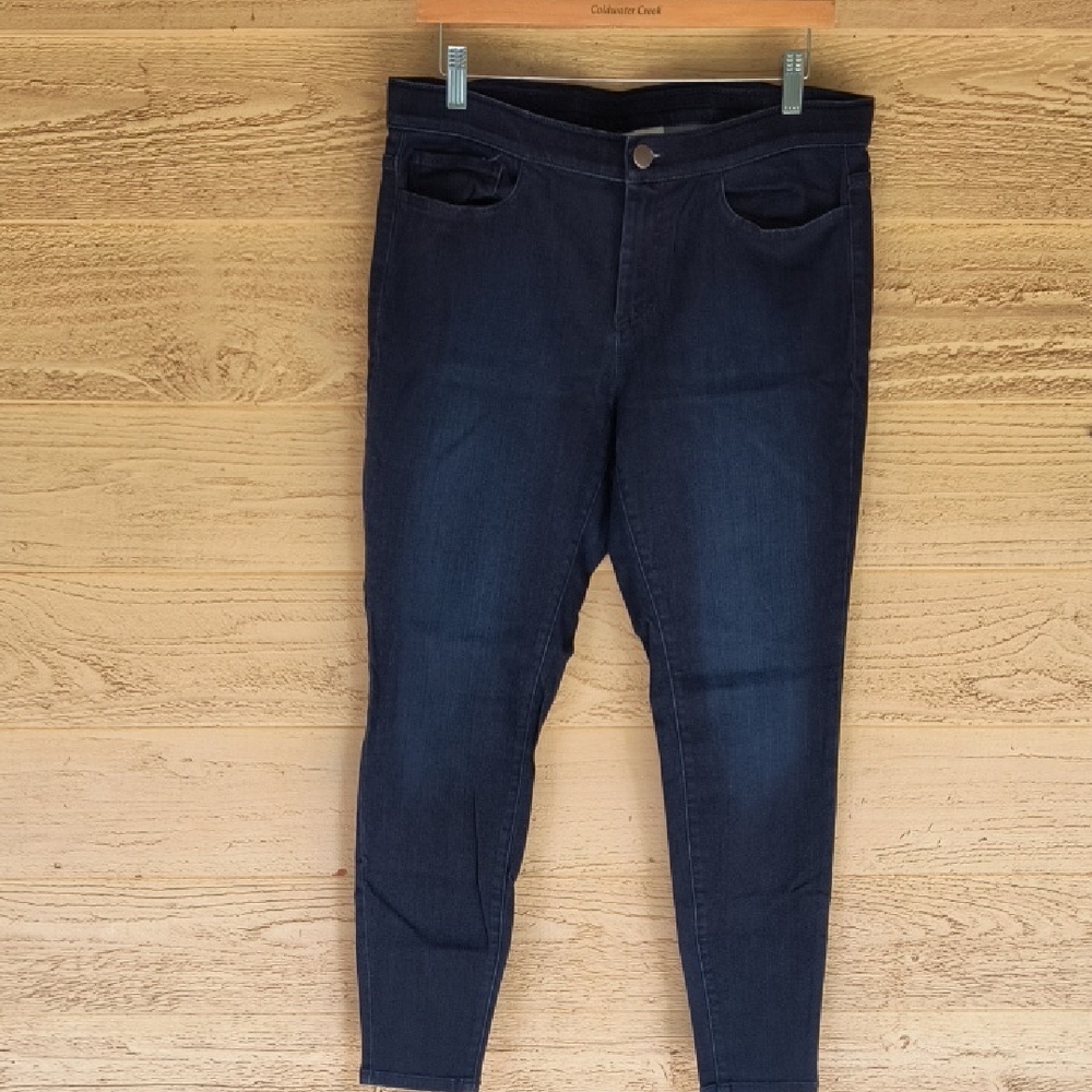 J Jill 5 Pocket Denim Leggings